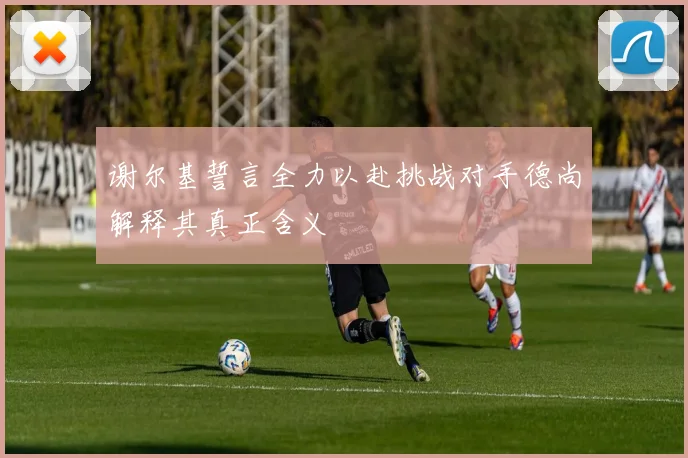 谢尔基誓言全力以赴挑战对手德尚解释其真正含义