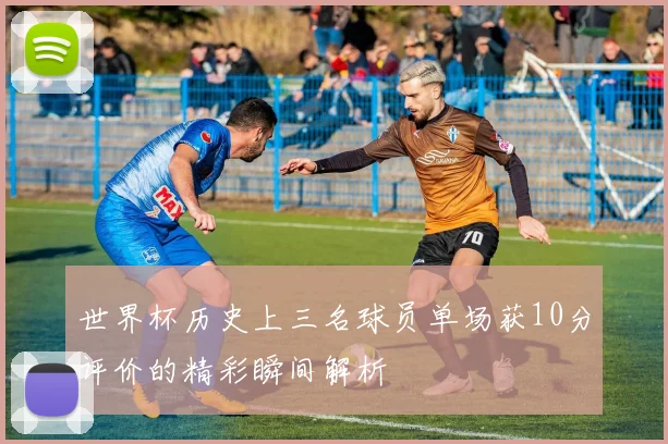 世界杯历史上三名球员单场获10分评价的精彩瞬间解析